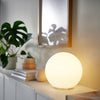 Eos Marble Moon Lamp – Hand-Carved Natural Stone Ambient Lamp