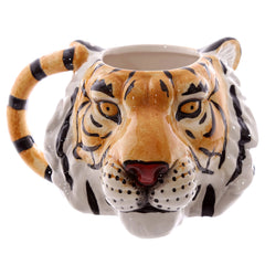Majestic Tiger Sculptural Mug – Hand-Finished Character Ceramic