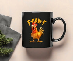 Heritage Rooster Sculptural Mug – Hand-Finished Ceramic Morning Accent