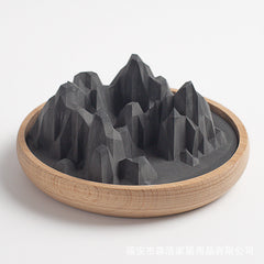 Terra Aura – Diatomite & Peat Passive Incense Stone