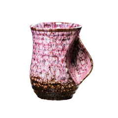 Wabi-Sabi Flow Mug – Sculptural Organic Ceramic Vessel
