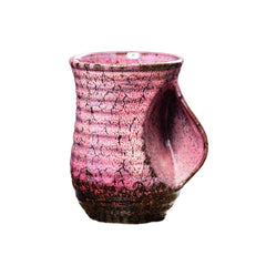 Wabi-Sabi Flow Mug – Sculptural Organic Ceramic Vessel