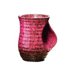 Wabi-Sabi Flow Mug – Sculptural Organic Ceramic Vessel