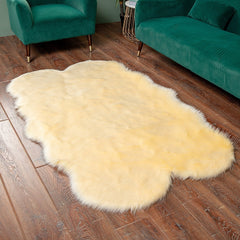 Ultra Soft Fur Rug for Bedroom, Living Room, and Kid's Room