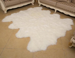 Valeria Ultra Soft Fur Rug White